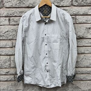 Stylish Geometric Print Button Down Shirt